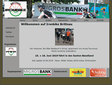 Tablet Screenshot of ironbike.ch